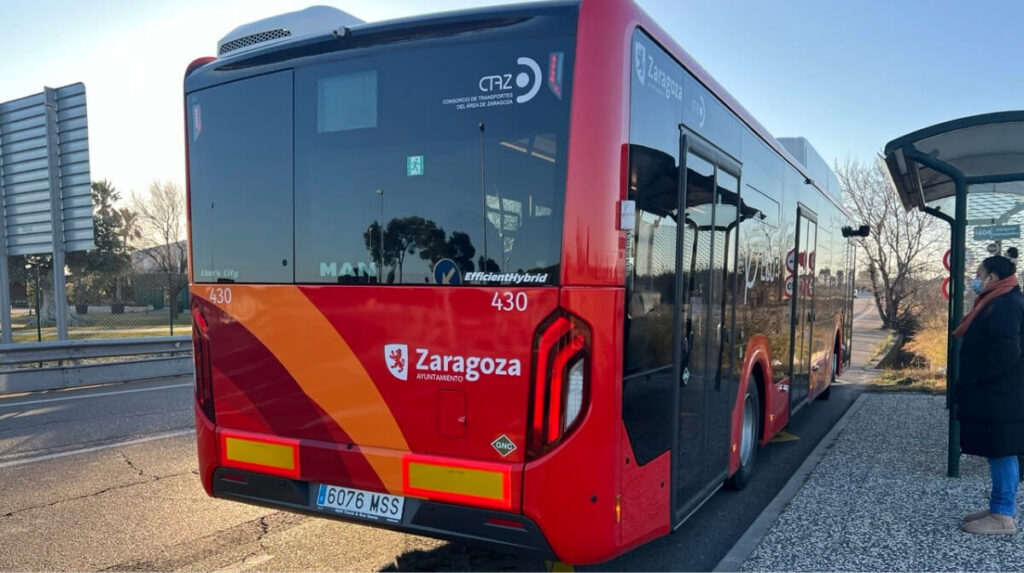 Bus Zaragoza 604