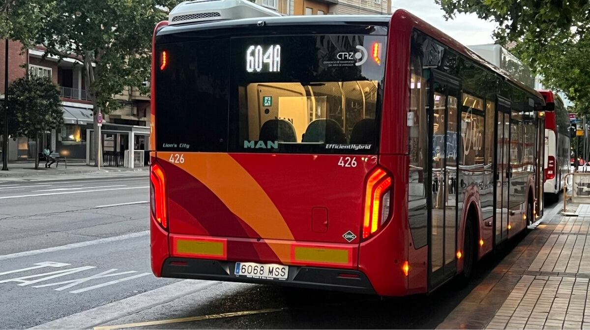 Bus 604 a Garrapinillos