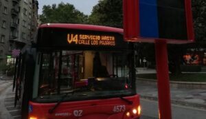 Línea de bus V4 de Zaragoza