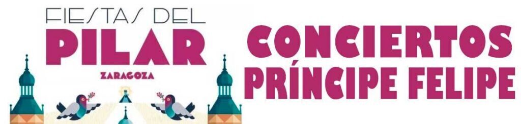 conciertos en el pabellón Príncipe en las Fiestas del Pilar 2025