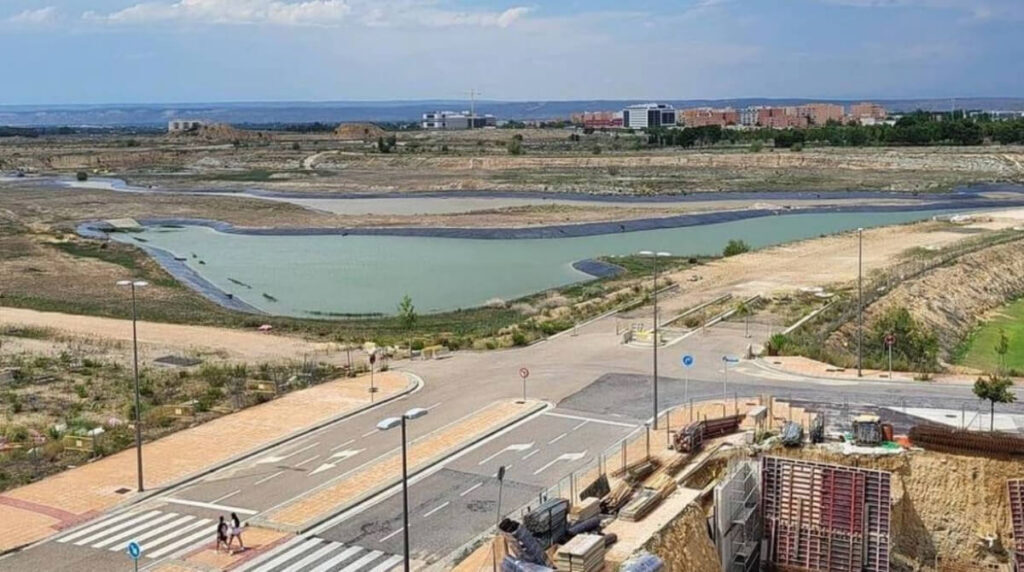 Lagos de Arcosur en plena riada