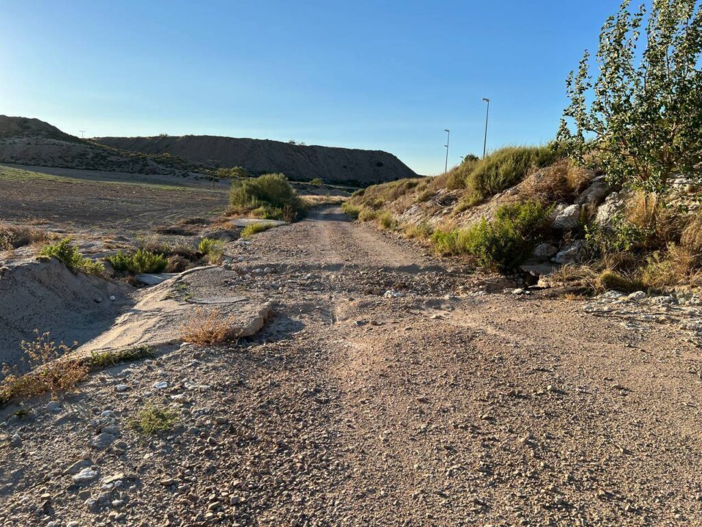 Ikea Zaragoza barranco de la Muerte