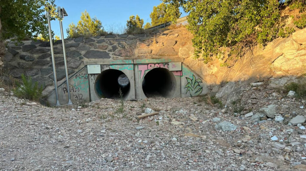 Barranco de la Muerte trasera Puerto Venecia
