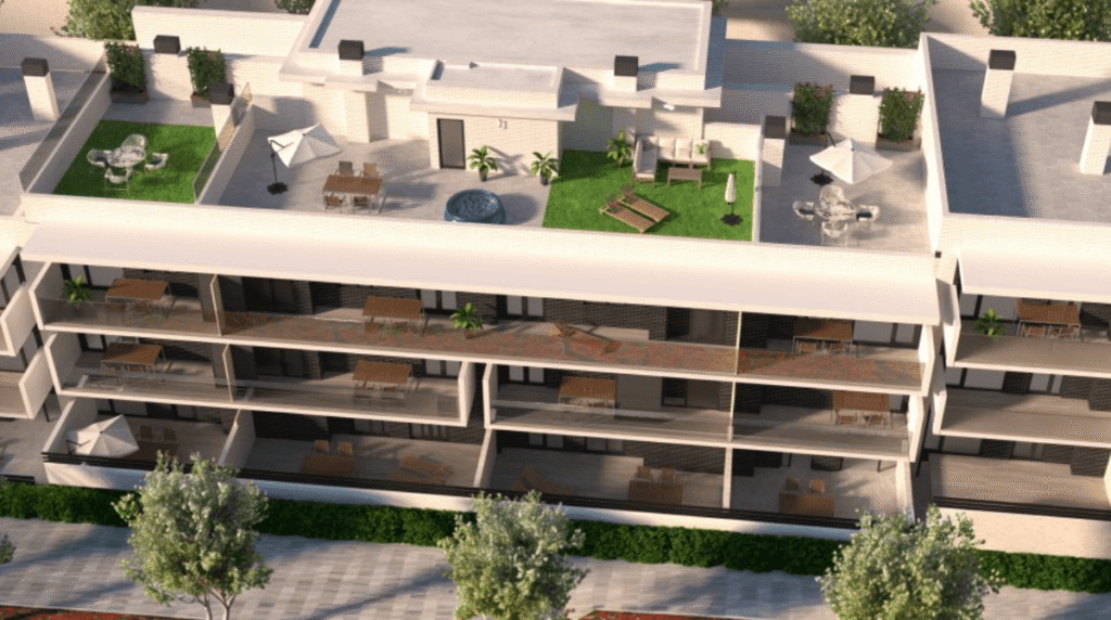 Viviendas nuevas en el barrio de Santa Isabel