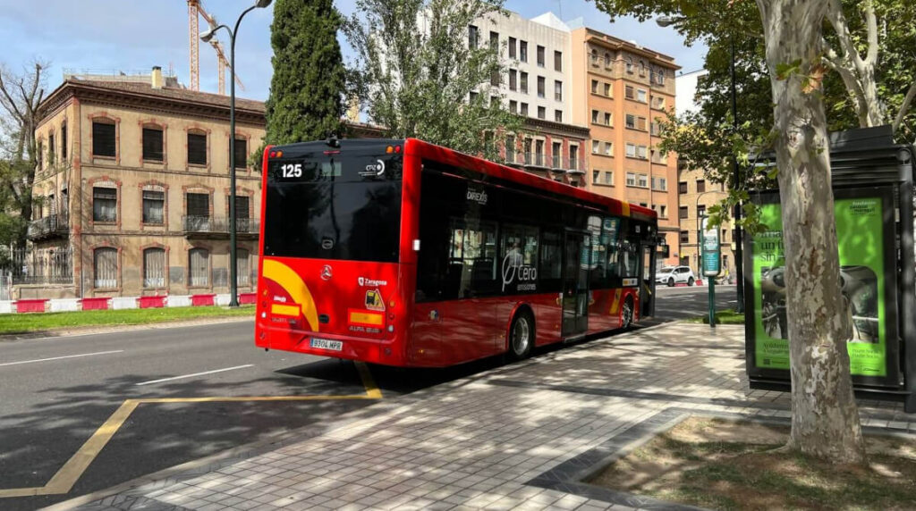 Bus de Zaragoza a Universidad San Jorge, Villanueva, Las Lomas y San Mateo.