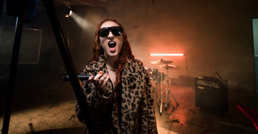 Concierto de Ruslana en la ciudad de Zaragoza.