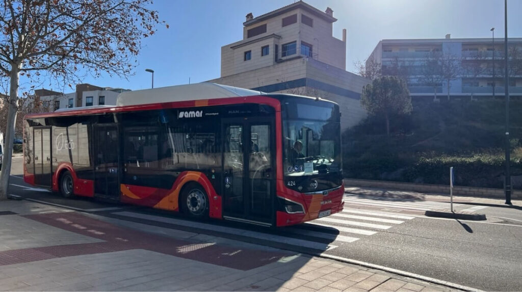 Horarios del bus de Garrapinillos