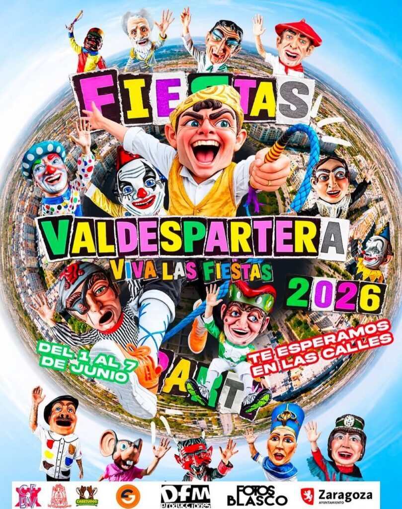 Cartel de las fiestas de Valdespartera 2026