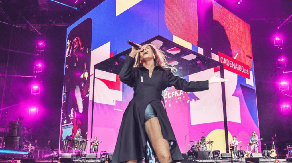 Concierto de Malu durante las Fiestas del Pilar 2026